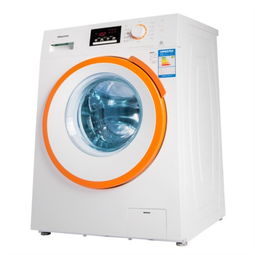 海信XQG80-S1208FW滚筒洗衣机评测 橙色门圈的科技美学与洁净哲学